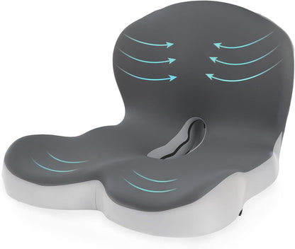 Truck Seat Cushion Memory Foam Lumbar Support Pillow