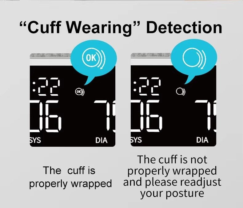 Upper Arm Blood Pressure Monitor Device