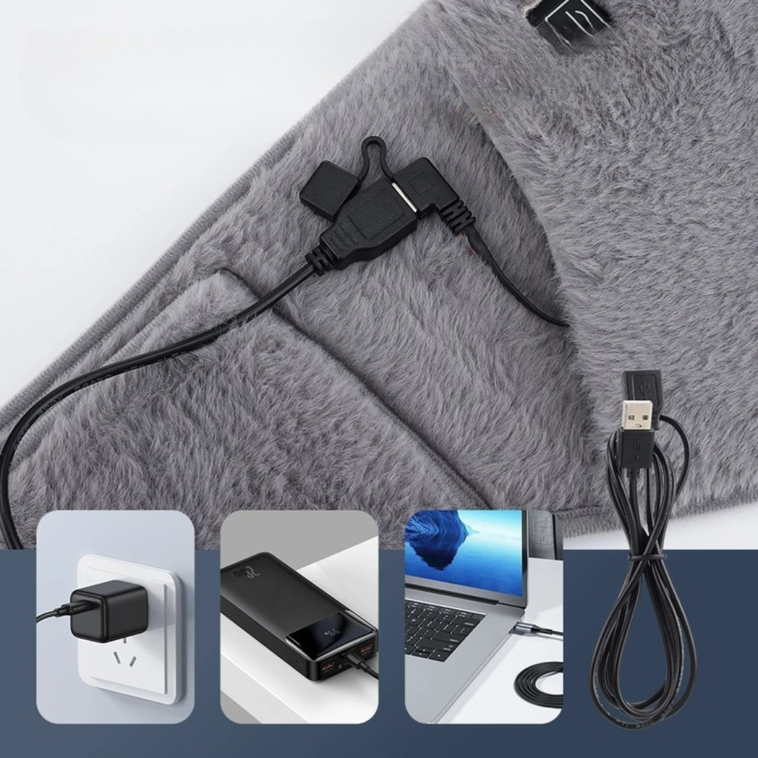 USB Electric Heating Belt Waist Warmer