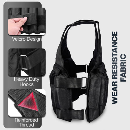 Weighted Training Vest 5Kg 10Kg 20Kg Adjustable Fitness Equipment