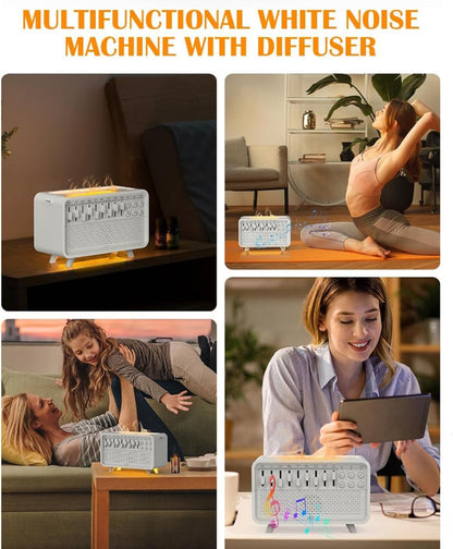 White Noise Machine Humidifier Sound Machine Bluetooth Speaker Diffuser