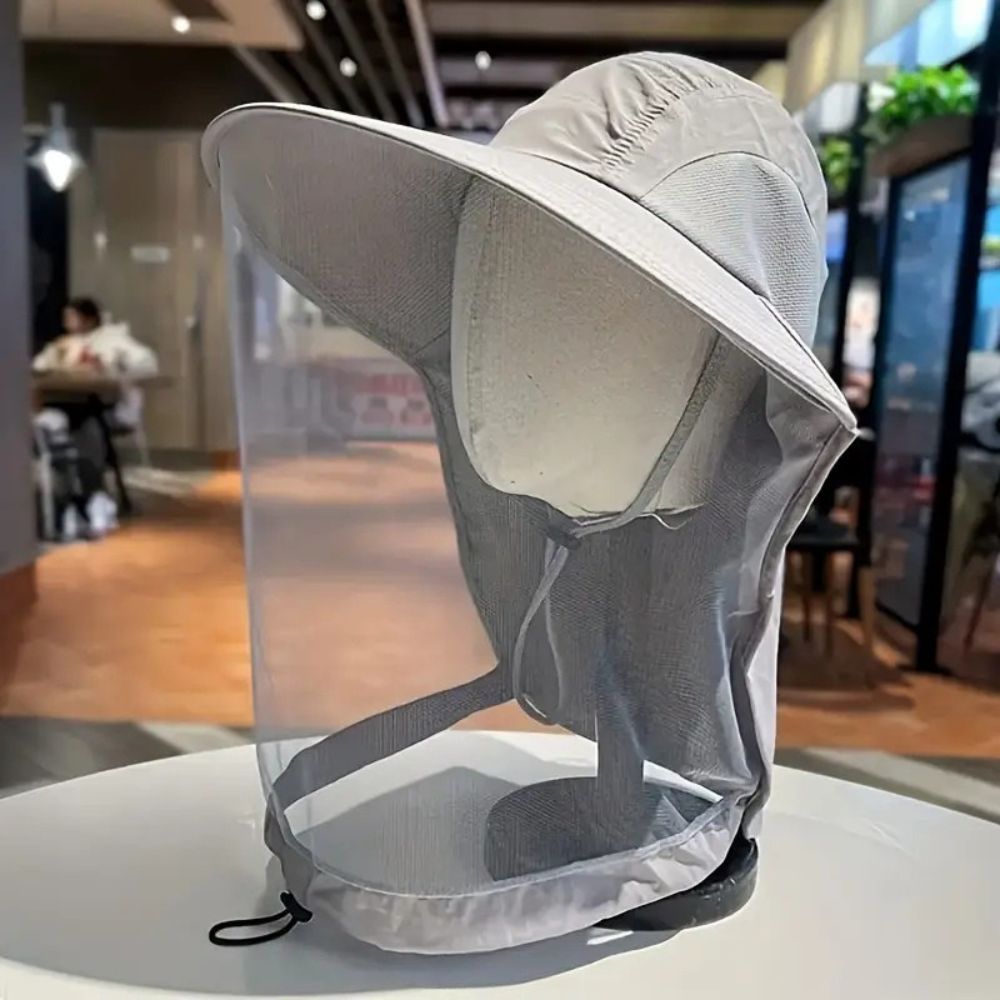 Sun Protection Mosquito Hat Wide Brim