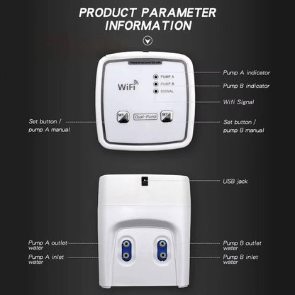 WiFi Automatic Plant Watering System for 20 Pots