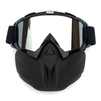 Ski Goggles with Storage Box Anti-Fog Windproof