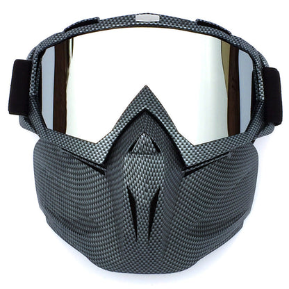 Ski Goggles with Storage Box Anti-Fog Windproof
