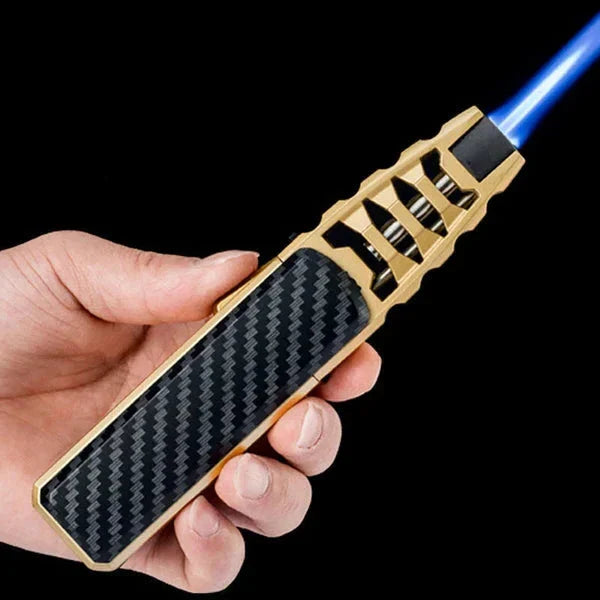 Butane Torch Lighter Windproof Flame Igniter Portable