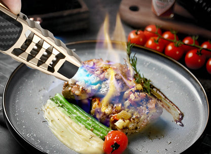 Butane Torch Lighter Windproof Flame Igniter Portable