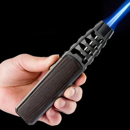Butane Torch Lighter Windproof Flame Igniter Portable