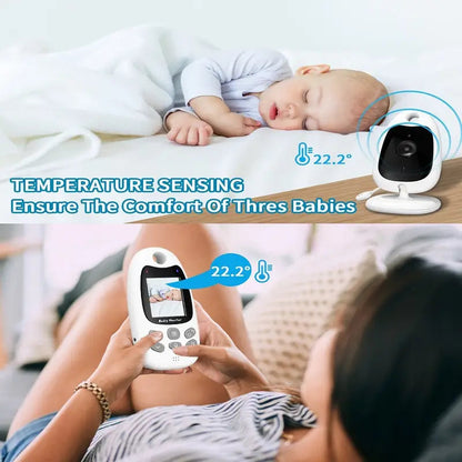 Wireless Baby Monitor Video Audio Night Vision Two-Way Communication