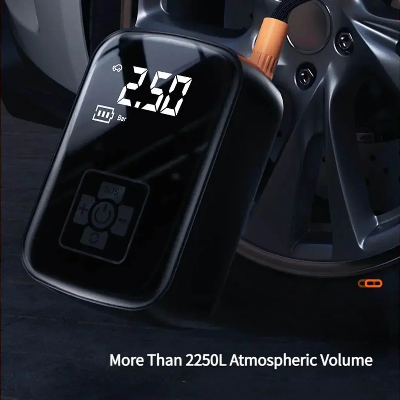 Wireless Car Air Compressor Pump Digital Display