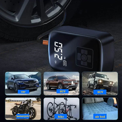 Wireless Car Air Compressor Pump Digital Display