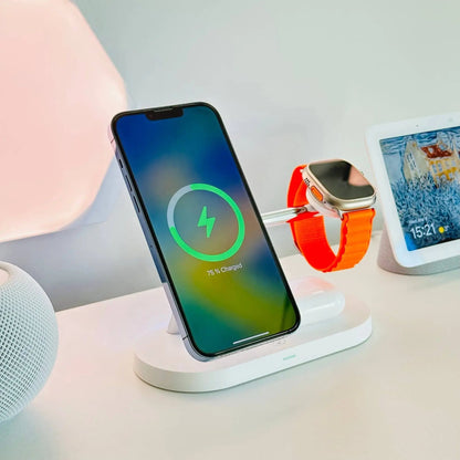 Wireless Charging Station Fast Charge Pad for Multiple Devices