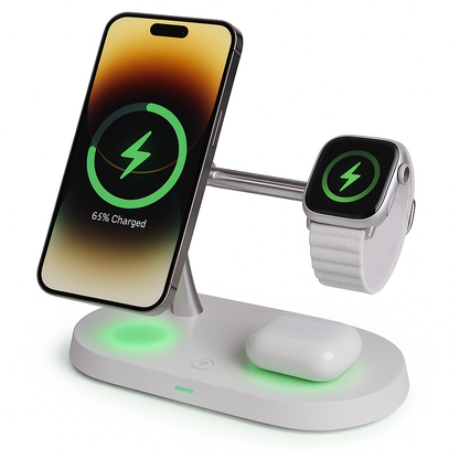 Wireless Charging Station Fast Charge Pad for Multiple Devices