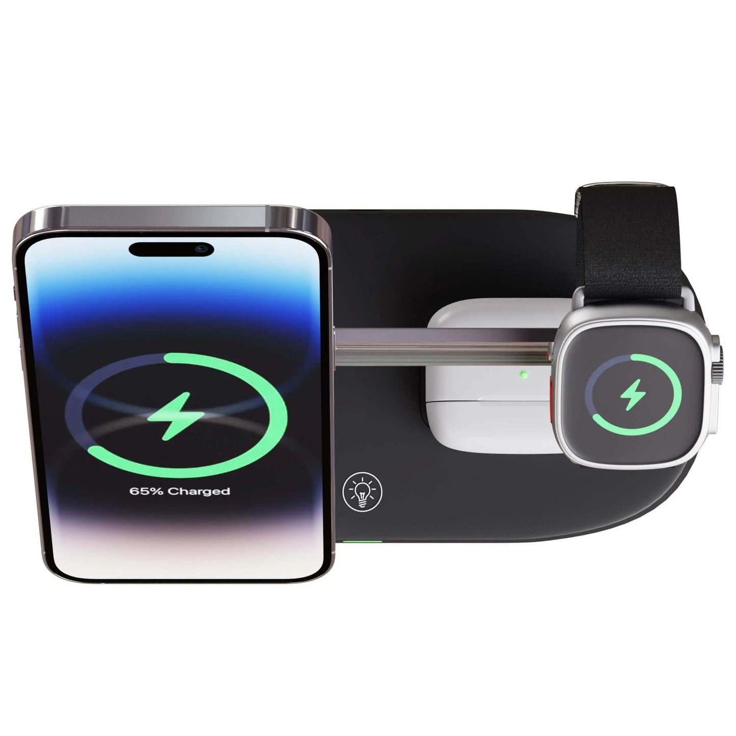 Wireless Charging Station Fast Charge Pad for Multiple Devices