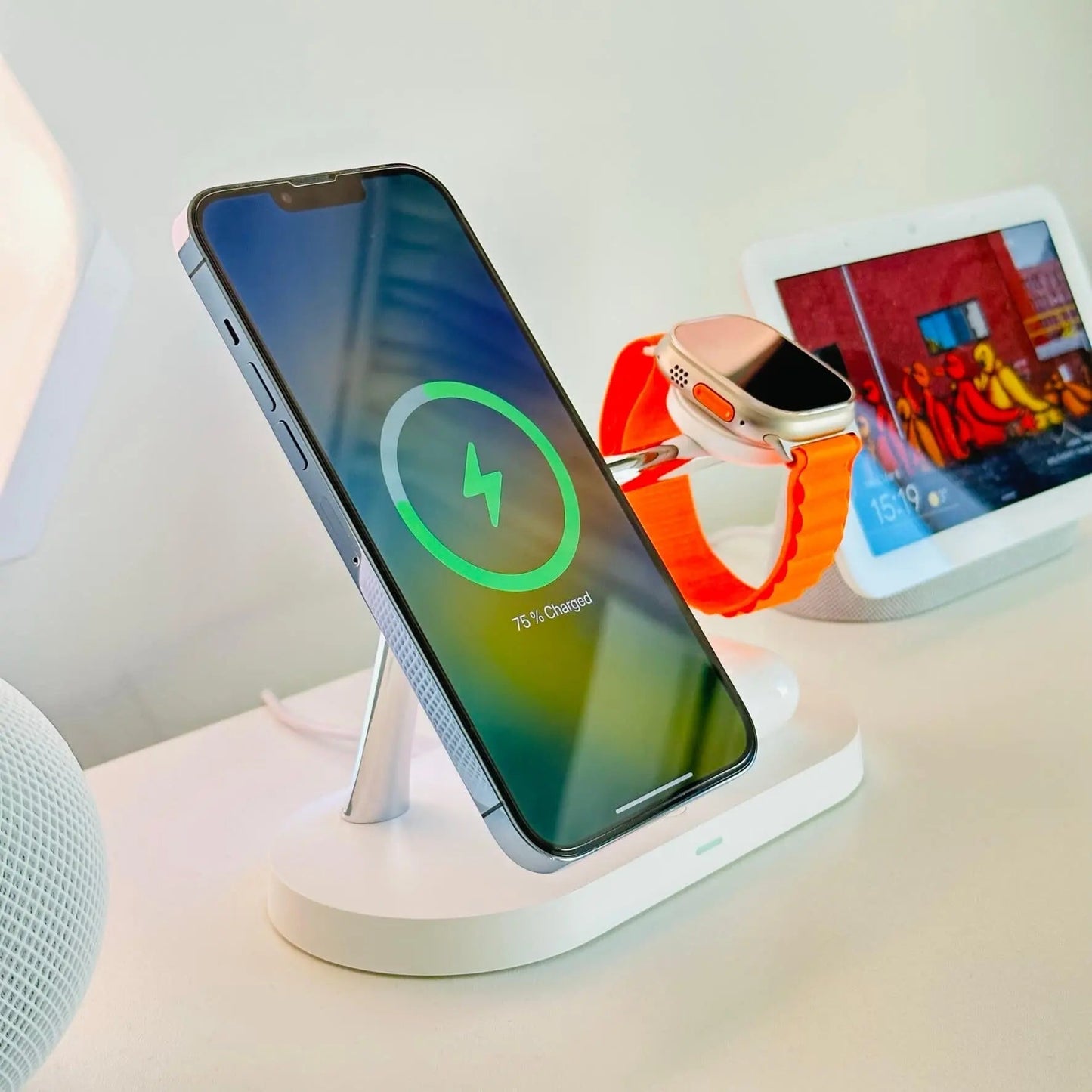Wireless Charging Station Fast Charge Pad for Multiple Devices